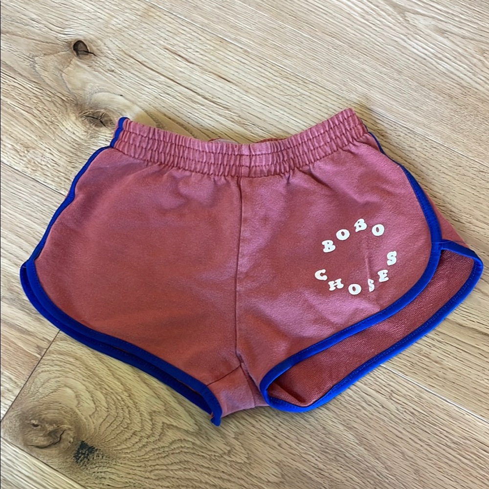 Bobo Choses Athletic Shorts with Retro Design